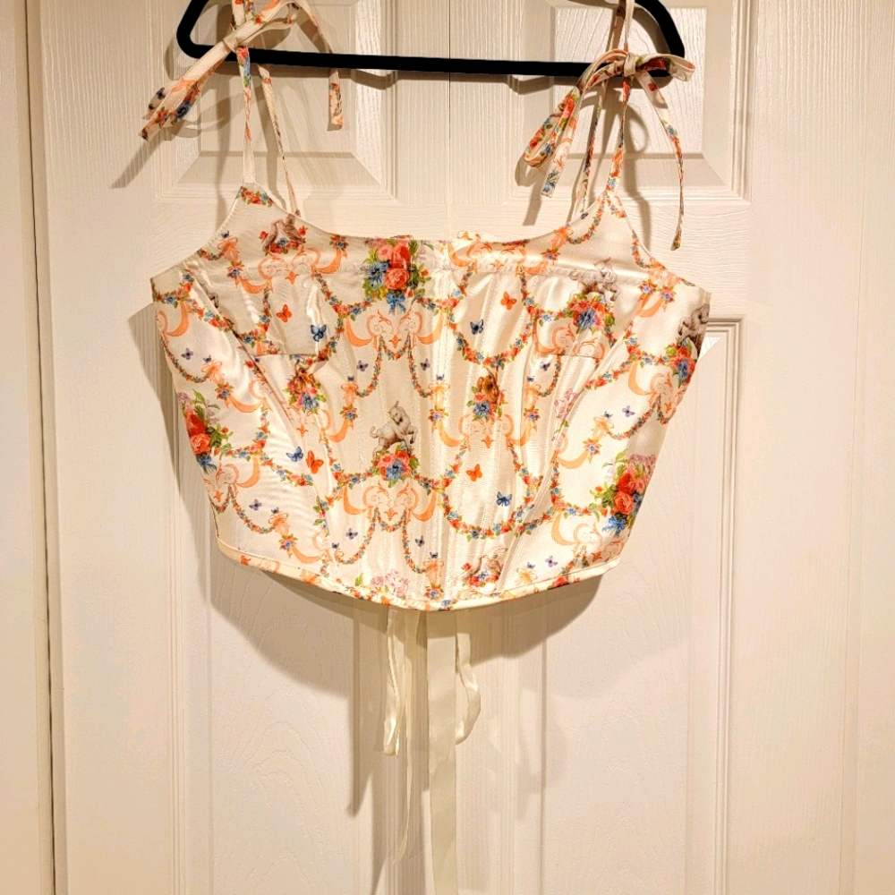 Lush Opulence Corset Top 1X